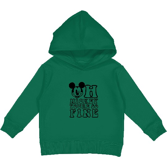 Oh Mickey You're SO Fine Kids Pullover Hoodies | Disneyworld Kids Pullover Hoodies | Disneyland Kids Pullover Hoodies | Unisex Disney Kids Pullover Hoodies