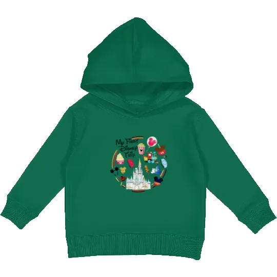 My First Disney Trip Kids Pullover Hoodies, Disney Kids Pullover Hoodies, Disney Trip Kids Pullover Hoodies, Disney Vacation, Family Disney Kids Pullover Hoodies, Disney World Kids Pullover Hoodies