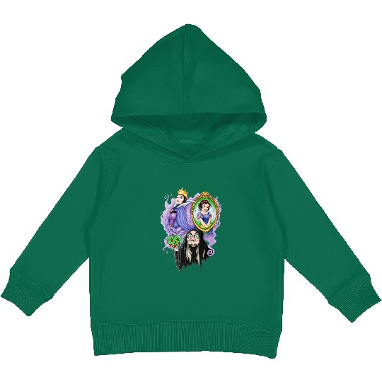 Retro 90s Disney Snow White Evil Queen Kids Pullover Hoodies