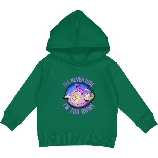 Disney Moana Tamatoa I'll Never Hide I'm Too Shiny Kids Pullover Hoodies