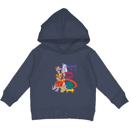 Disney Epcot Figment  Kids Pullover Hoodies, Epcot Center Kids Pullover Hoodies, Epcot Trip Kids Pullover Hoodies