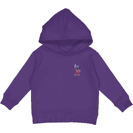Sorcerer Mickey Embroidered Crewneck, Disney world embroidered Kids Pullover Hoodies