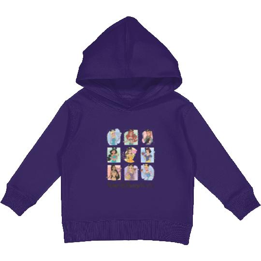 Retro Disney Princesses Kids Pullover Hoodies, Disney Snacks, Disneyland