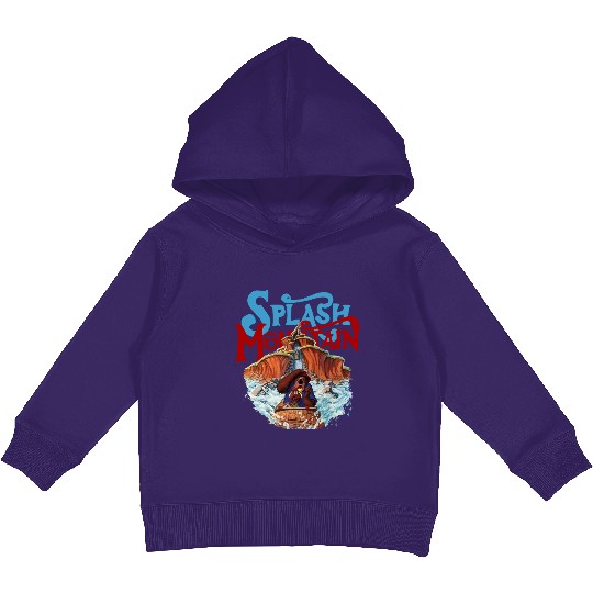 Disney Splash Mountain Vintage Kids Pullover Hoodies, Splash Mountain Kids Pullover Hoodies