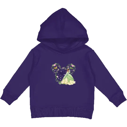 Tiana Princess Kids Pullover Hoodies, Disney Tiana Kids Pullover Hoodies, Disney Princess Kids Pullover Hoodies