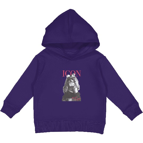 Disney Muppets Show Miss Piggy Icon Poster Retro Kids Pullover Hoodies