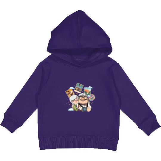 Adventure is Out There Disney Pixar Up Kids Pullover Hoodies, Vintage Carl And Ellie Up House