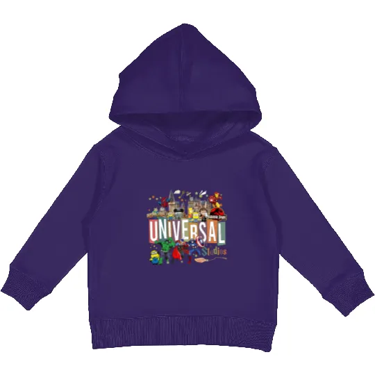 Disney Universal Studios Kids Pullover Hoodies, Universal Studios 2024 Trip Kids Pullover Hoodies, Universal Orlando Kids Pullover Hoodies, Disneyworld Kids Pullover Hoodies
