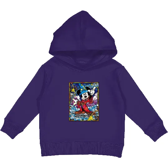 Disney Sorcerer Mickey Kids Pullover Hoodies, Mickey Mouse Magic