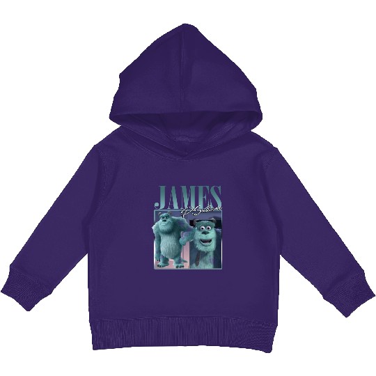 James P.Sullivan Disney Monsters Retro Kids Pullover Hoodies, Monsters Inc Vintage Style Kids Pullover Hoodies
