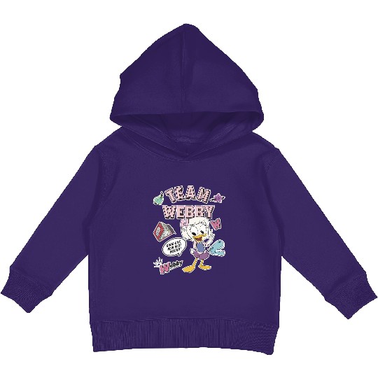 Disney DuckTales, Team Webby Collage Kids Pullover Hoodies, DuckTales Kids Pullover Hoodies