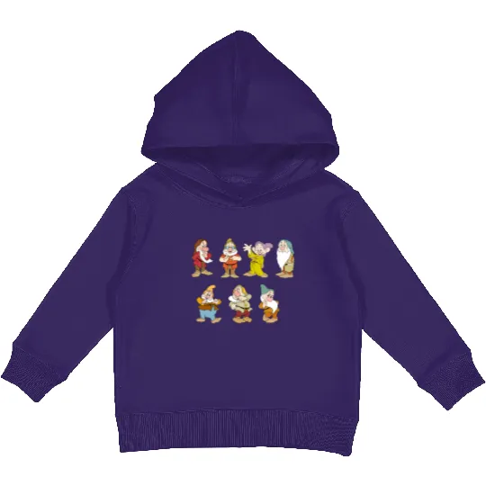 Disney Seven Dwarfs Kids Pullover Hoodies, Snow White and Seven Dwarfs Kids Pullover Hoodies