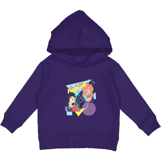 Retro 90s Disney A Goofy Movie Max Roxanne Eye To Eye Poster Kids Pullover Hoodies