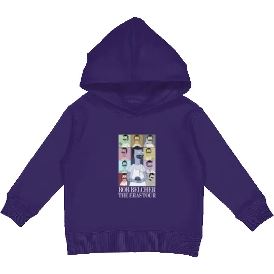Bob Belcher Eras Tour Style Kids Pullover Hoodies | Bob Belcher Kids Pullover Hoodies | Vintage Bob Belcher