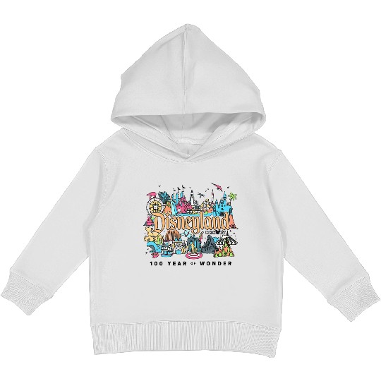 Retro Disneyland Resort Comfort Color Kids Pullover Hoodies | Vintage Disneyland Parks Kids Pullover Hoodies