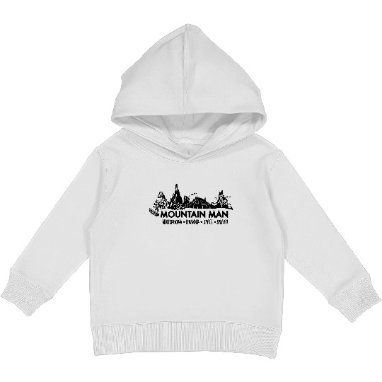 Disney mountain man Kids Pullover Hoodies, DISNEYLAND Kids Pullover Hoodies, splash mountain, space mountain , Matterhorn Kids Pullover Hoodies