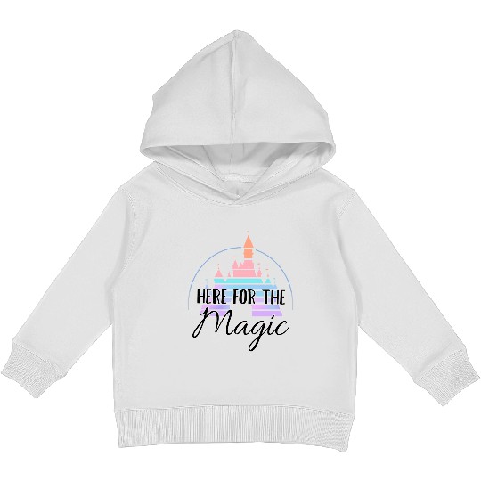 Comfort Colors Disneyland Here for the Magic Kids Pullover Hoodies