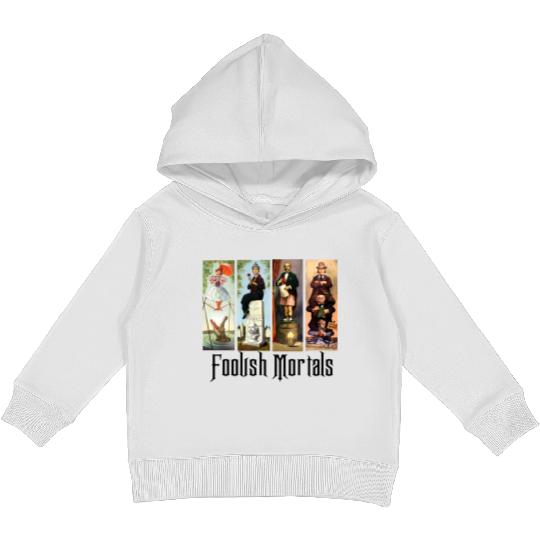 foolish mortals crop top, disney haunted mansion Flowy Cropped Tees