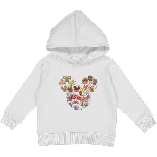 B.est Day Ever Kids Pullover Hoodies - Disney Trip Kids Pullover Hoodies - Cute Disney For The Snacks Kids Pullover Hoodies