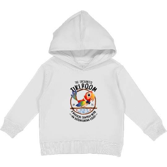 Retro Disneyland Enchanted Tiki Room Kids Pullover Hoodies