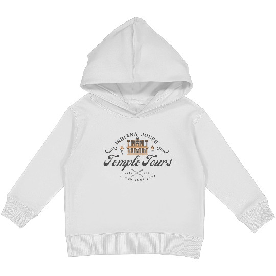 Indiana Jones and the Last Crusade Vintage Kids Pullover Hoodies, Disney Ride Kids Pullover Hoodies