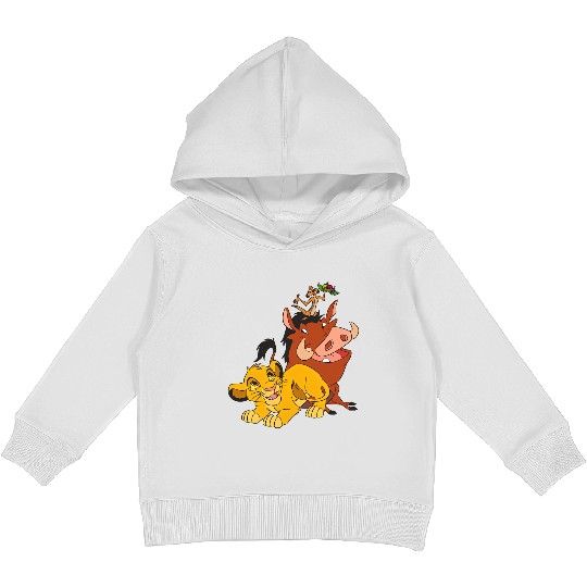 Disney The Lion King Young Simba Timon And Pumbaa Kids Pullover Hoodies, Magic Kingdom Trip  Kids Pullover Hoodies Family Birthday Gift