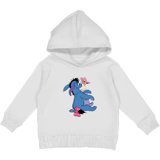 Scared Eeyore Kids Pullover Hoodies; Eeyore jumper; Eeyore Playing sweater; Disney Eeyore pullover; Winnie the Pooh Kids Pullover Hoodies; Cute Eeyore hoody; (T61)