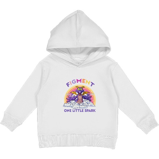 Cute Figment One Little Spark Disney Epcot Snack Drinking Kids Pullover Hoodies