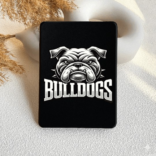 Bulldogs Mascot Back To School Team Spirit Kindle Cases