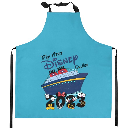 My First Disney Cruise 2023 Kitchen Aprons, Disney Cruise Kitchen Aprons