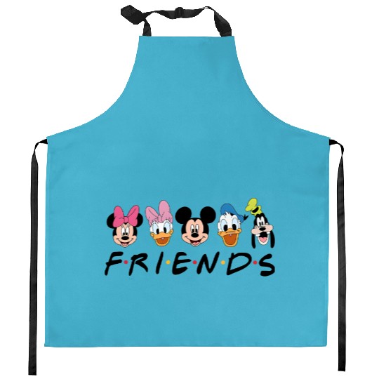 Disney Friends Kitchen Aprons, Mickey and Friend Kitchen Aprons