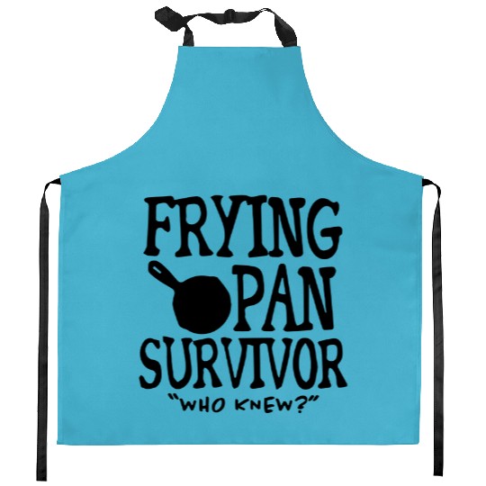 Frying Pans Who Knew Kitchen Aprons, Disney Kitchen Aprons for Men, Flynn Ryder Kitchen Aprons, Tangled Kitchen Aprons, Rapunzel Kitchen Aprons