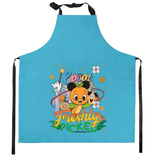 Epcot Orange Bird Kitchen Aprons, Disney Orange Bird Kitchen Aprons, Orange Bird Summer Kitchen Aprons, Orange Bird Sunshine Kitchen Aprons, Orange Bird Think Orange Kitchen Aprons