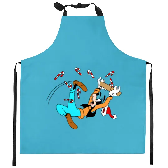Disney Christmas Goofy Kitchen Aprons, Disney Christmas Kitchen Aprons