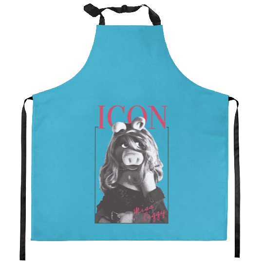 Disney Muppets Show Miss Piggy Icon Poster Retro Kitchen Aprons
