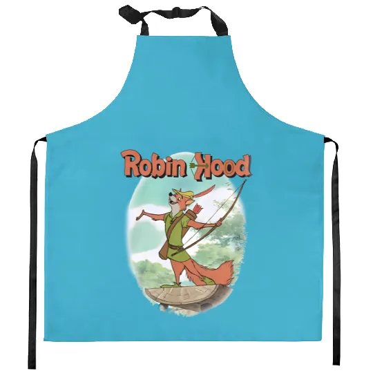 Vintage Robin Hood Kitchen Aprons, Robin Hood Disney Kitchen Aprons