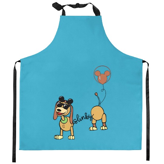 Slinky Dog Kitchen Aprons, Disney Balloon Tank