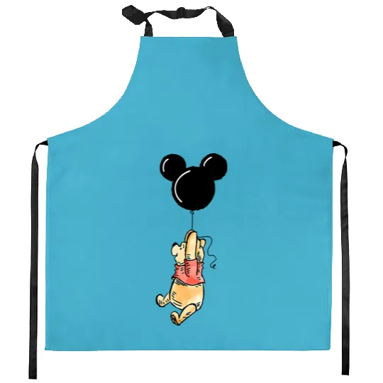 Retro Disney Winnie The Pooh Kitchen Aprons, The Pooh and Friends, Winnie The Pooh Kitchen Aprons