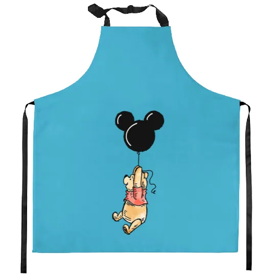 Retro Disney Winnie The Pooh Kitchen Aprons, The Pooh and Friends