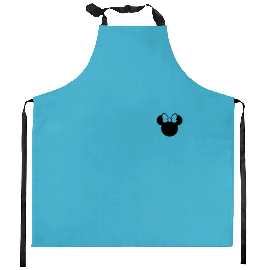 Minnie Mouse Disney Kitchen Aprons, Minnie Mouse Mom Kitchen Aprons