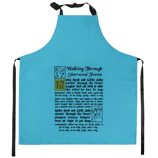 Sherwood Forest - Robin Hood Disney - Kitchen Aprons