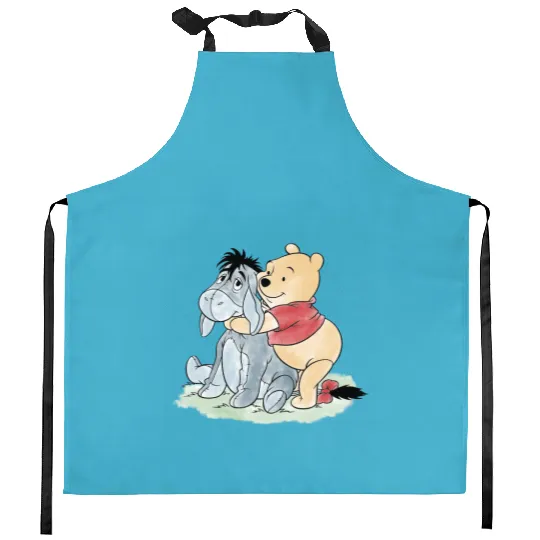 Pooh and Eeyore Kitchen Aprons, Winnie The Pooh, Disney Kitchen Aprons