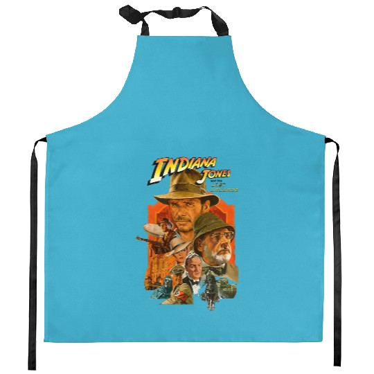 Vintage 90s Indiana Jones Adventure Disneyland 1995,Indiana Jones Kitchen Aprons, Vintage Disney Movie Kitchen Aprons