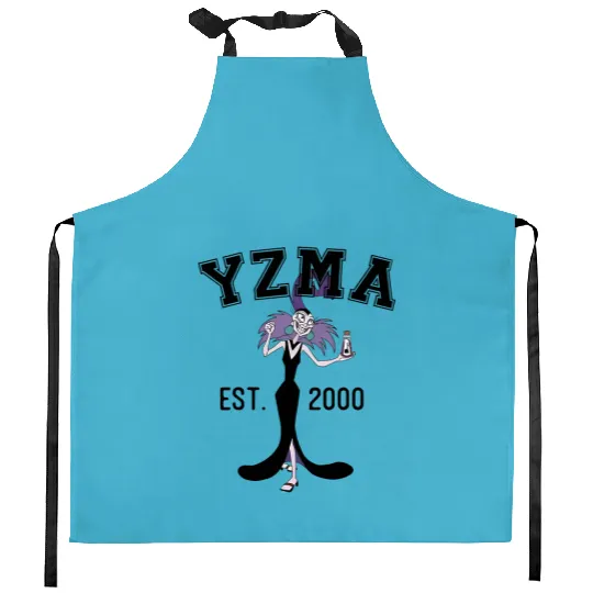 Yzma Kitchen Aprons, Yzma Poison Kitchen Aprons, Disney Yazma Kitchen Aprons, , Disney Villain Kitchen Aprons, Emperor's New Groove Yzma Kitchen Aprons