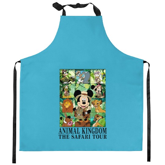 Disney Animal Kingdom The Safari Tour Kitchen Aprons, Safari Family Matching