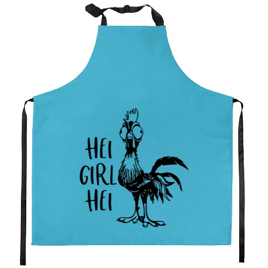 Hei Girl Hei Kitchen Aprons, Disney Moana Hei Hei T-Shir