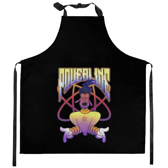 Disney A Goofy Movie Powerline Logo Portrait Kitchen Aprons