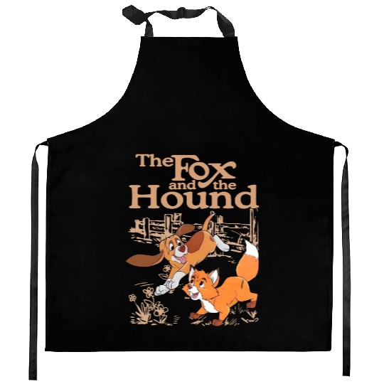 Disney Fox and the Hound Kitchen Aprons, The Fox and the Hound Kitchen Aprons, Tod and Copper
