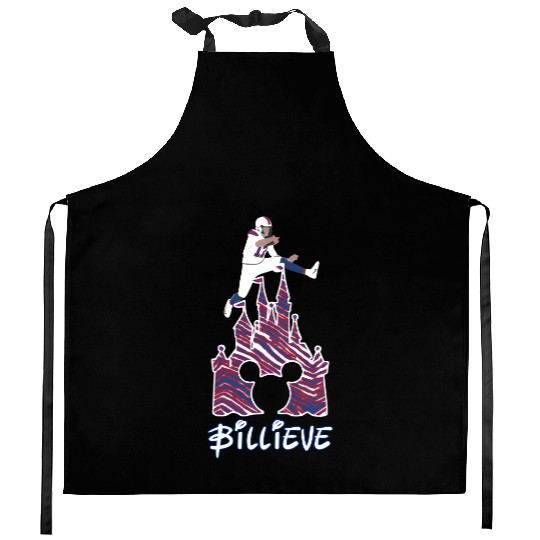 Josh Allen Disney Kitchen Aprons | B.uffalo B.ills Kitchen Aprons