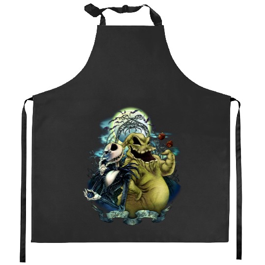 Disney Halloween Kitchen Aprons, Oogie Boogie Halloween Kitchen Aprons